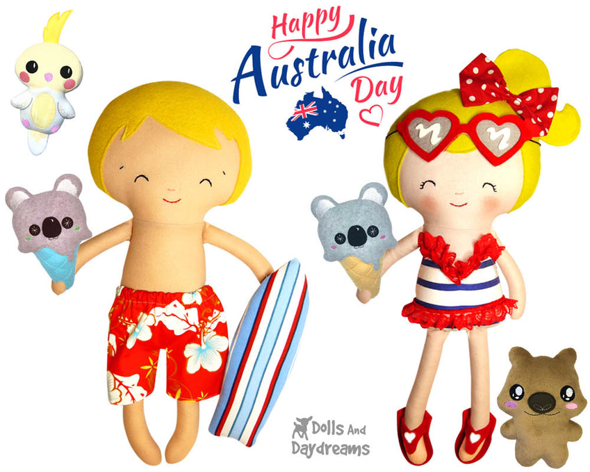 Stitch Something Fun & Fast for Australia Day!
