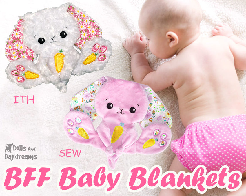 NEW BFF Baby Blanket & the New BFF Baby Rattle Patterns are here!