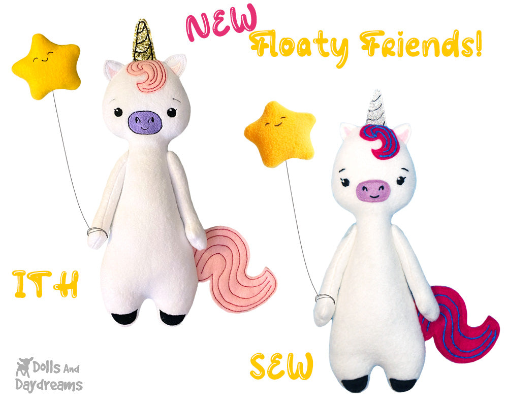 NEW 🎈 Floaty Friends Unicorn Pattern is here!
