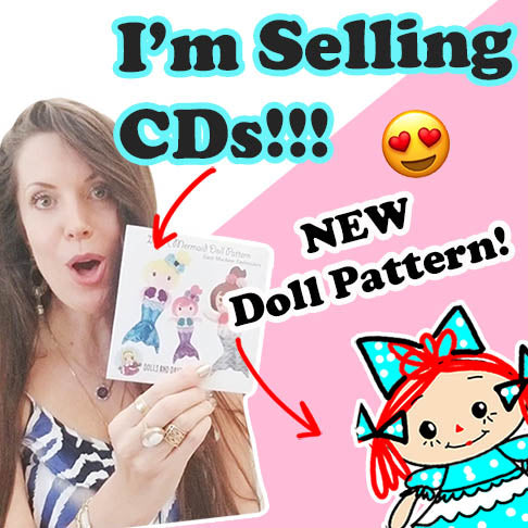 My First VLOG - selling CDs and what New Pattern I'm publishing this week!