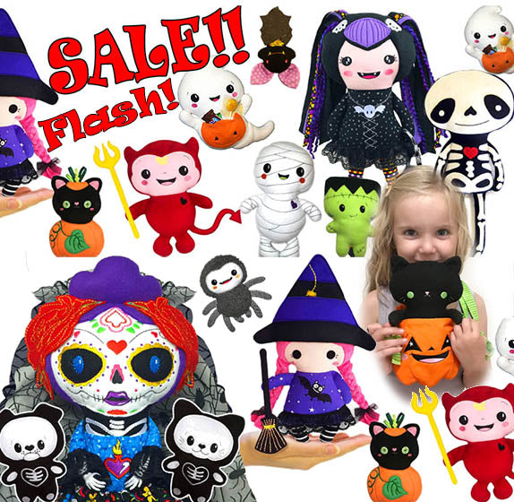 Flash Sale! Halloween Patterns ON SALE!