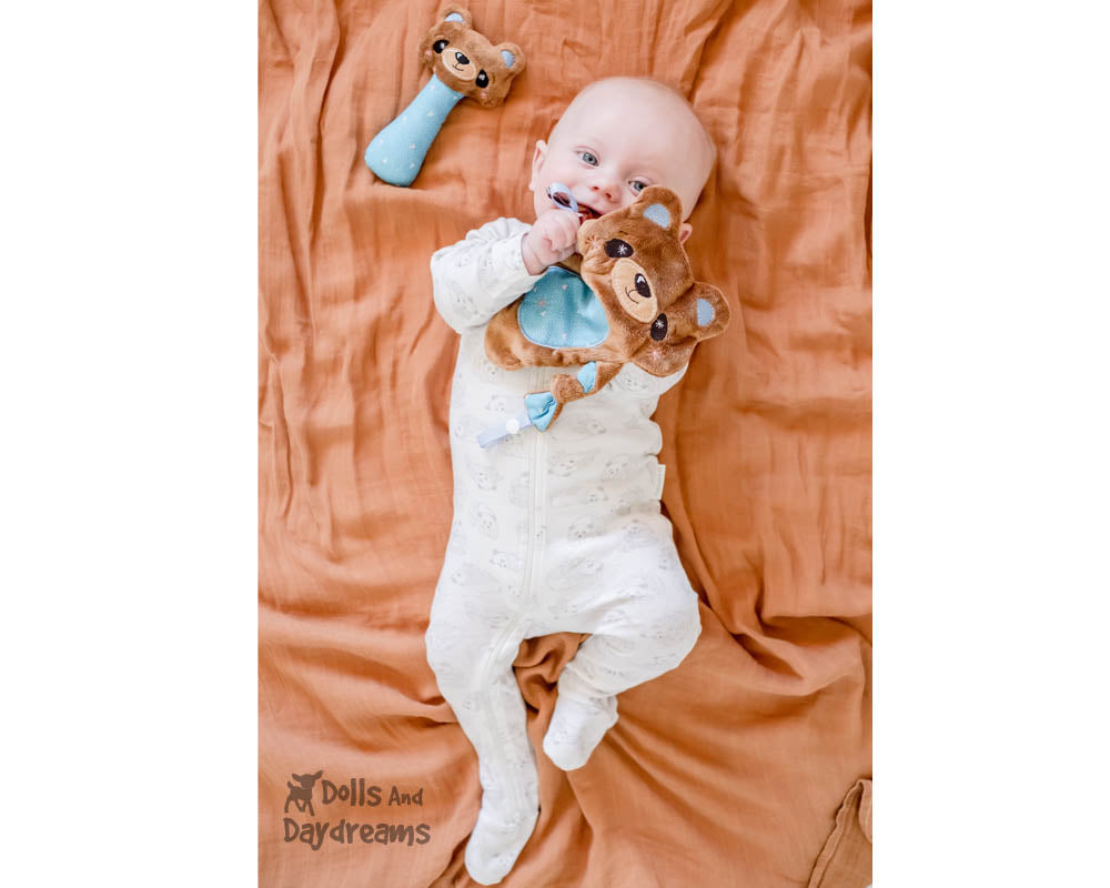 Baby’s 1st Plush Teddy Snuggle Pattern Sets is here!