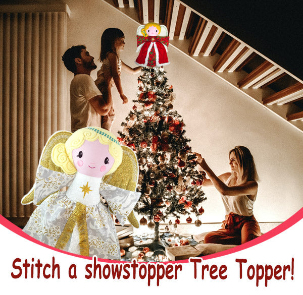 Stitch a Showstopper Tree Topper!