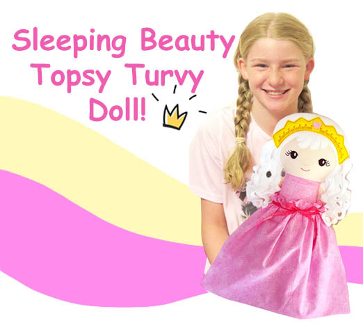 Topsy Turvy Sleeping Beauty Doll Pattern is here!