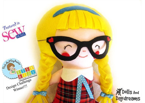 Schoolgirl Sewing Pattern - Dolls And Daydreams - 2