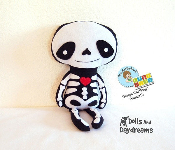 Skeleton Sewing Pattern - Dolls And Daydreams - 2
