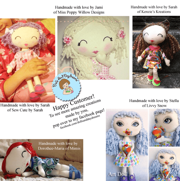 Wendy Poppet Sewing Pattern - Dolls And Daydreams - 6