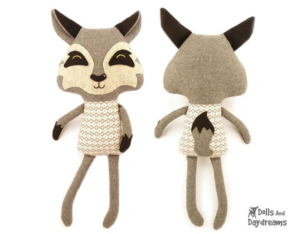 Wolf Sewing Pattern - Dolls And Daydreams - 3