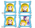 All 5 Girl Doll Face Embroidery Machine Patterns - Dolls And Daydreams - 1
