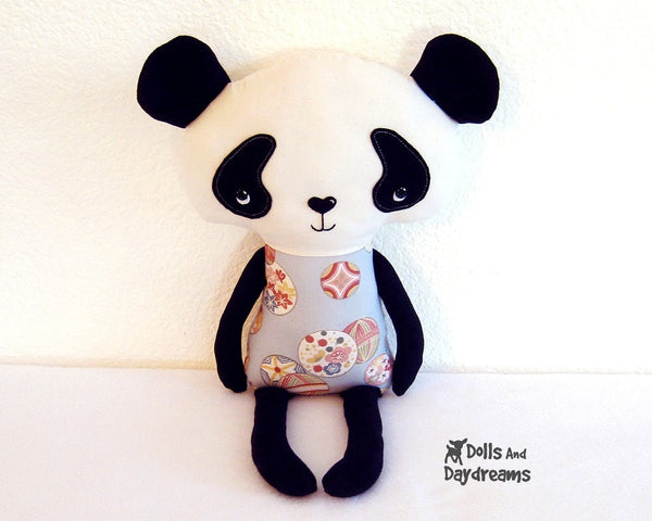 Panda Sewing Pattern - Dolls And Daydreams - 2