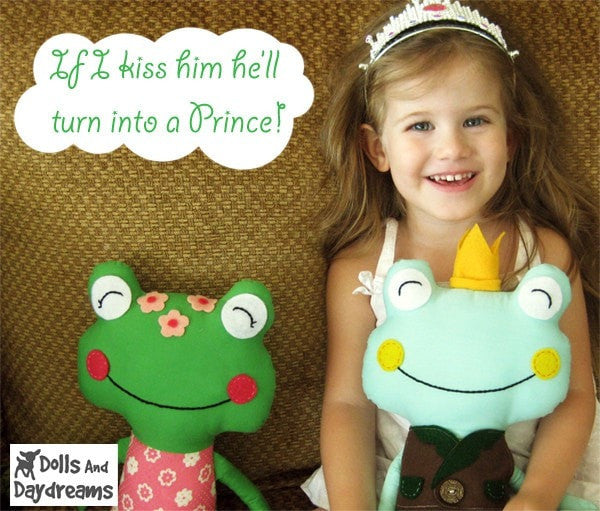 Frog Prince Sewing Pattern - Dolls And Daydreams - 3