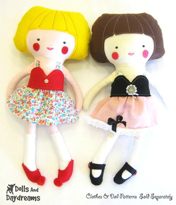 Doll and Toy Shoe Sewing Patterns - Dolls And Daydreams - 4
