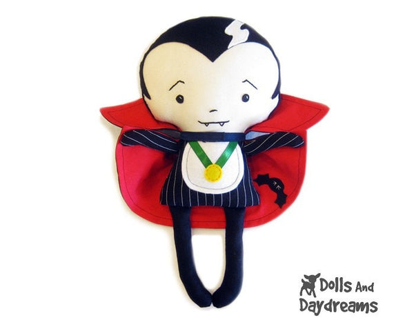 Vampire Sewing Pattern - Dolls And Daydreams - 2