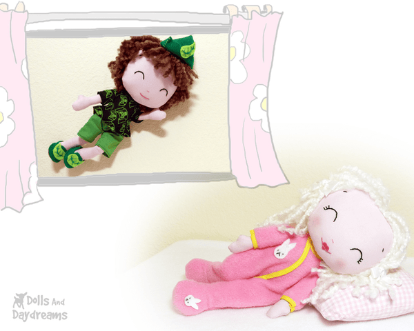 Poppet PJ Sewing Pattern - Dolls And Daydreams - 4