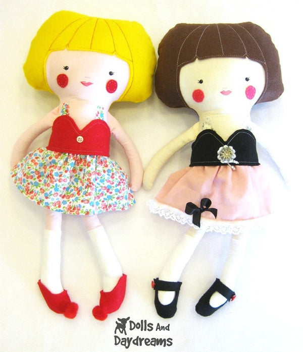 Skirt, Top and Scarf Sewing Pattern - Dolls And Daydreams - 5