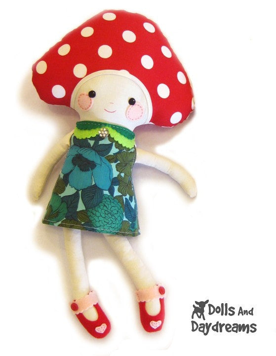 Retro Doll Dress Sewing Pattern - Dolls And Daydreams - 6
