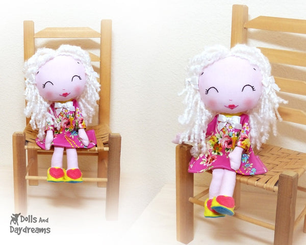 Wendy Poppet Sewing Pattern - Dolls And Daydreams - 2