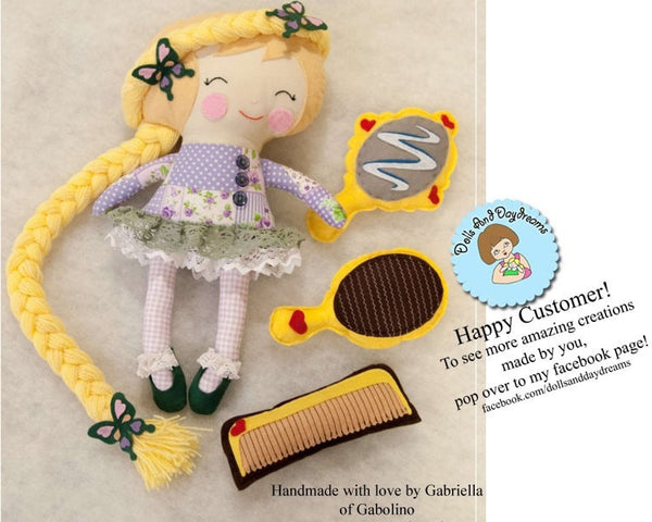 Rapunzel Sewing Pattern - Dolls And Daydreams - 5