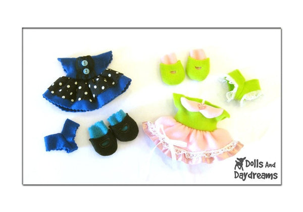 Fefe Fleece Dolly Sewing Pattern - Dolls And Daydreams - 4