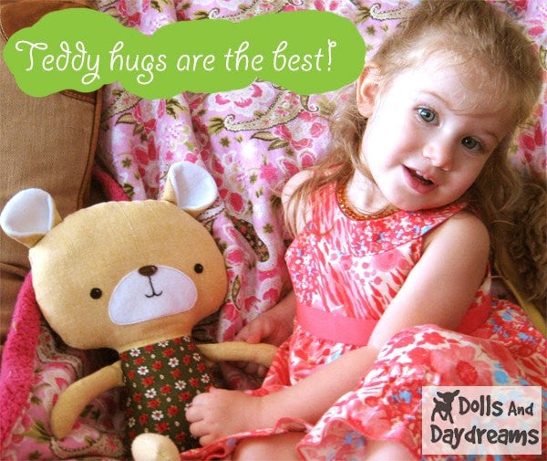 Teddy Bear Sewing Pattern - Dolls And Daydreams - 4