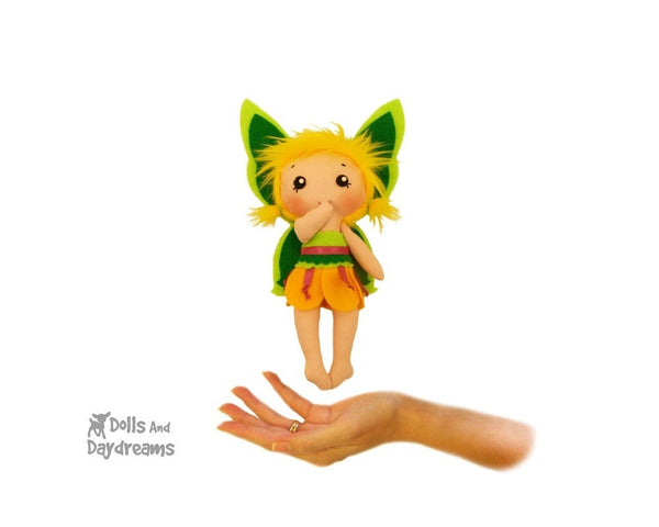 Tinkerbell Fairy Sewing Pattern - Dolls And Daydreams - 1