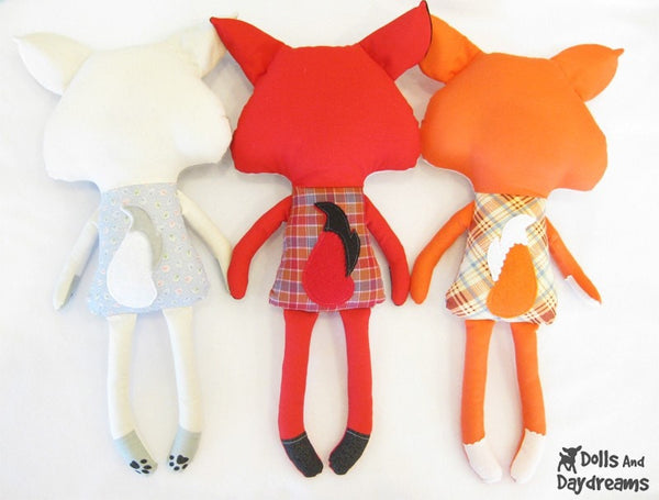Fox Sewing Pattern - Dolls And Daydreams - 3