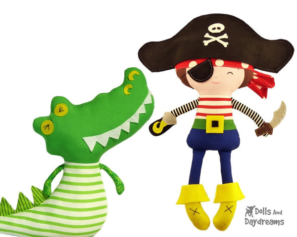 Pirate Sewing Pattern - Dolls And Daydreams - 6