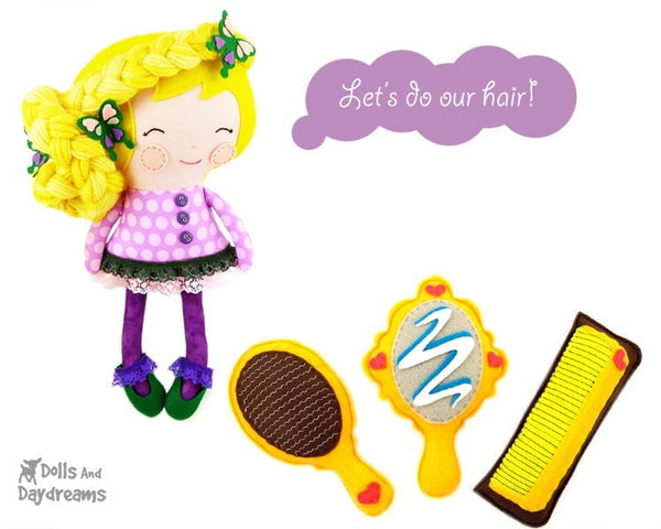 Rapunzel Sewing Pattern - Dolls And Daydreams - 3