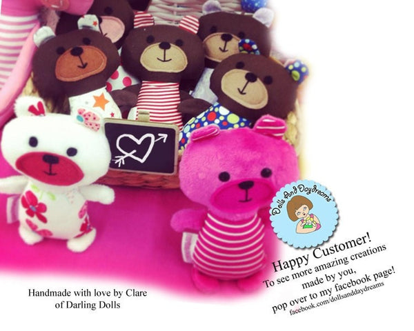 Baby Bear Sewing Pattern - Dolls And Daydreams - 5