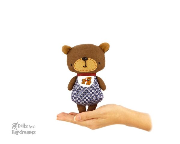 Goldilocks and Three Bears Sewing Pattern - Dolls And Daydreams - 4