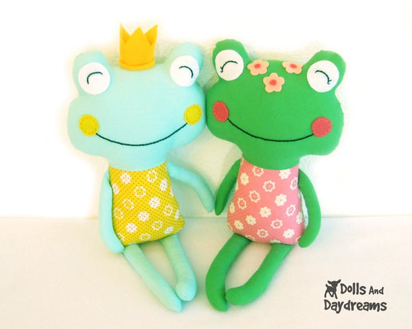 Frog Prince Sewing Pattern - Dolls And Daydreams - 2