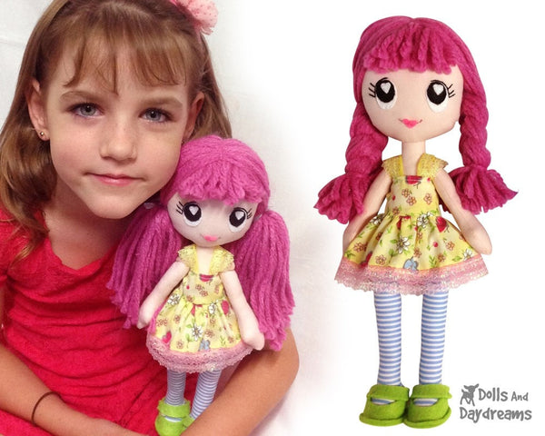 Poppy Poppet Sewing Pattern - Dolls And Daydreams - 4