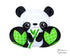 BFF Big Footed Friends Panda Bear PDF Sewing pattern DIY Kawaii Cute Cute Plush Teddy Toy by Dolls And Daydreams
