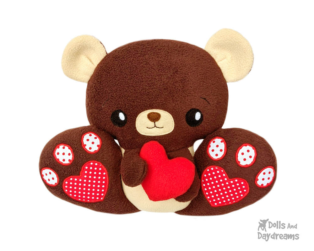 How to make a teddy bear, Snuggle Bear, FREE PATTERN