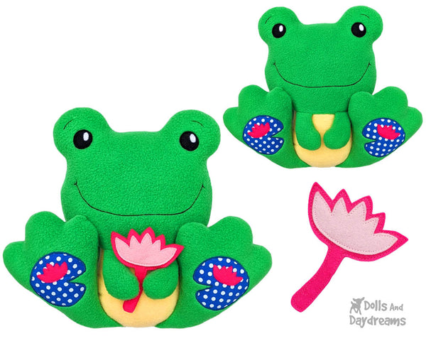 BFF Frog Sewing Pattern