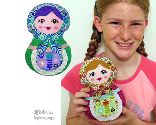Baby Babushka Sewing Pattern - Dolls And Daydreams - 5