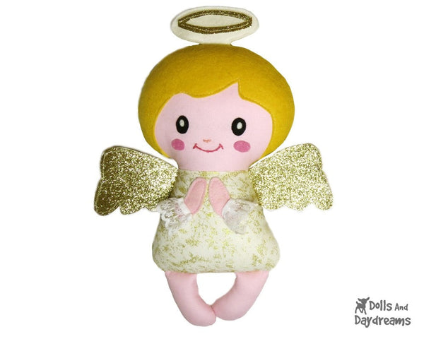 Angelic Baby Angel Sewing Pattern - Dolls And Daydreams - 3