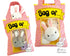 Bag of Bunnies In the Hoop Machine Embroidery Pattern Bunny Rabbit kawaii cute Easter soft toy easy plushie diy cuteness 