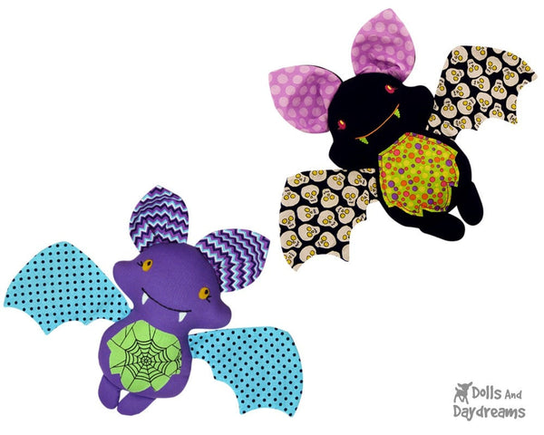Bat Sewing Pattern - Dolls And Daydreams - 1