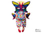 Butterfly Mask & Wing Pattern