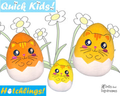 ITH Quick Kids Cat Hatchling Pattern