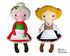 Mrs. Claus & Heidi Doll Sewing Pattern by Dolls And Daydreams