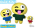 ITH Quick Kids Crazy Emoji Pattern