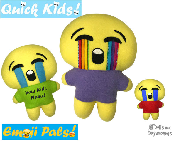 ITH Quick Kids Crying Emoji Pattern