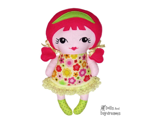 Tiny Tilda Sewing Pattern - Dolls And Daydreams - 2
