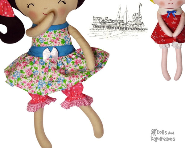 Bloomers & Panties Sewing Pattern - Dolls And Daydreams - 1
