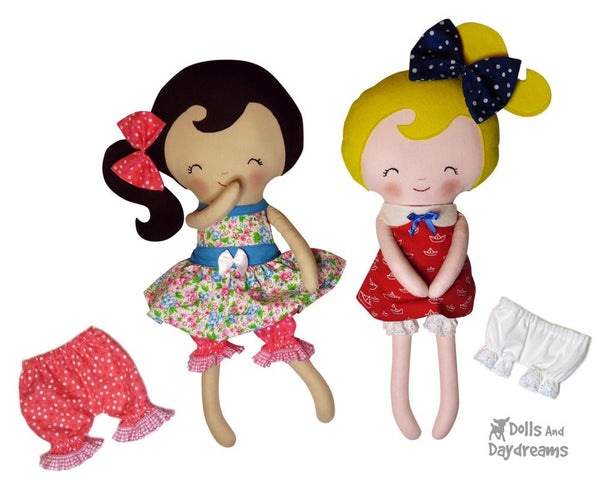 Bloomers & Panties Sewing Pattern - Dolls And Daydreams - 3