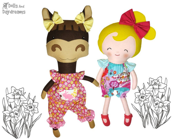 Romper Sewing Pattern - Dolls And Daydreams - 2