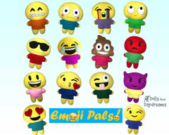 Discounted ITH Quick Kids Emoji Pals Pattern Pack
