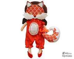 Fox Mask & Tail Pattern